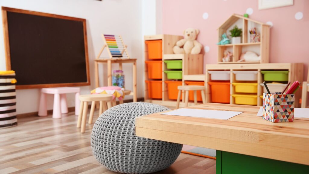 Area gioco per bimbi