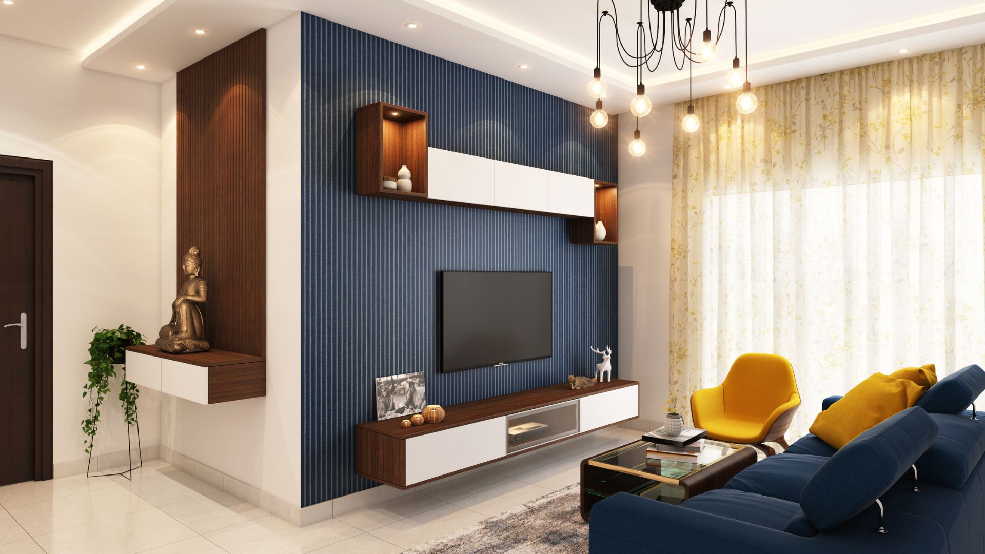 Parete attrezzata per zona living